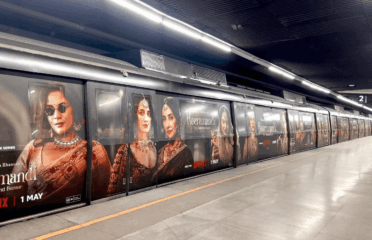 Exterior Train Branding on Delhi Metro Train